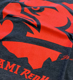 Official Miami RedHawks Oxford Blues T-Shirt  Miami University RedHawks Team  Shop - Official Miami Redhawks Store