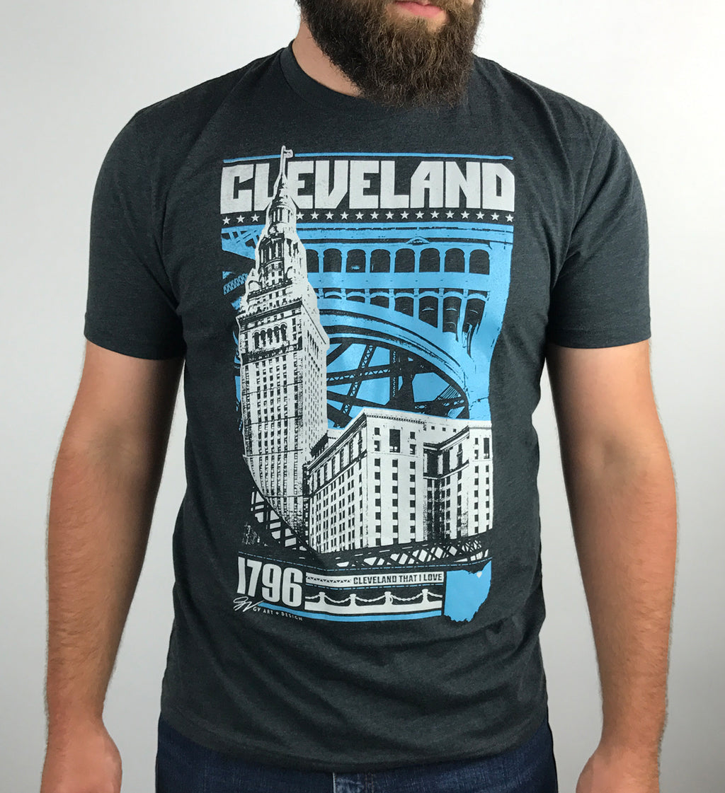 Cleveland Bold Back Graphic T shirt