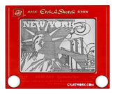 New York Etch A Sketch Print