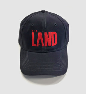 "The Land" Cleveland Dad Hat Navy/Red