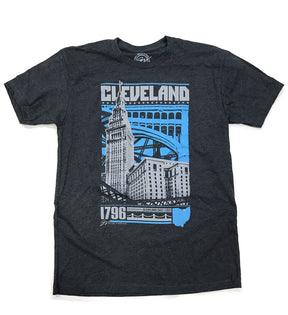 Cleveland 2 Color Bold Graphic T shirt