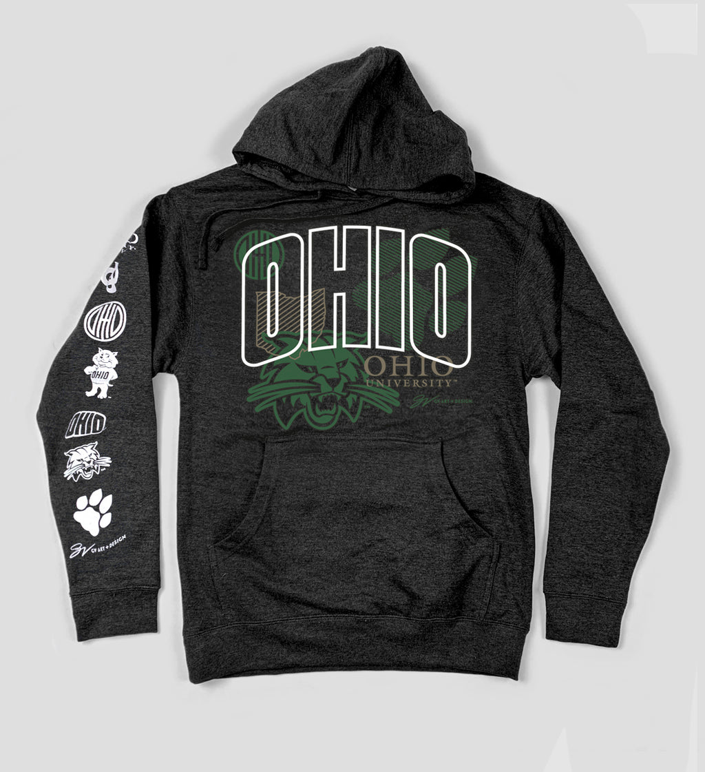 Ohio bobcats clearance hoodie