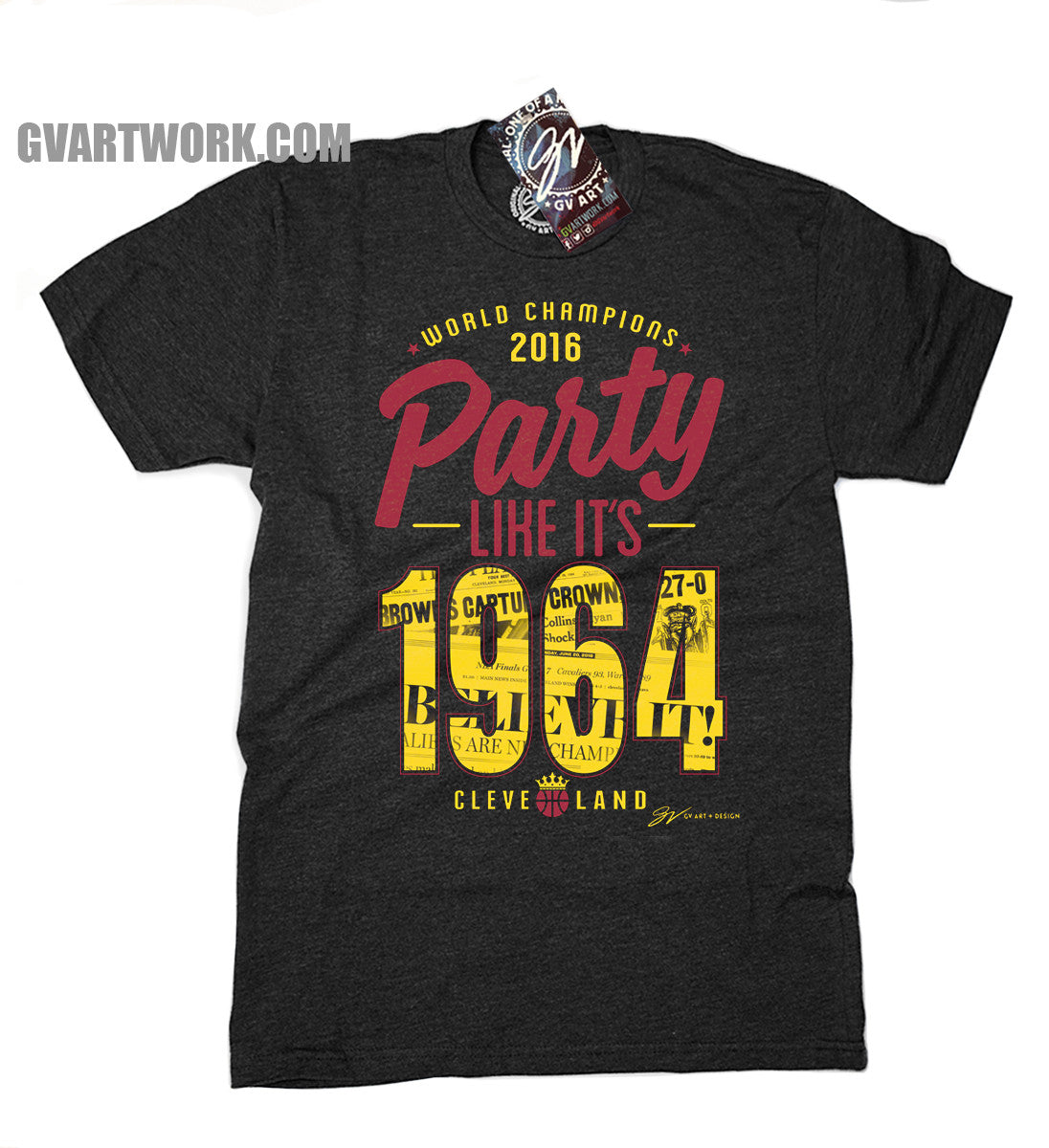 2016 Champions T shirt - Party Like It's 1964