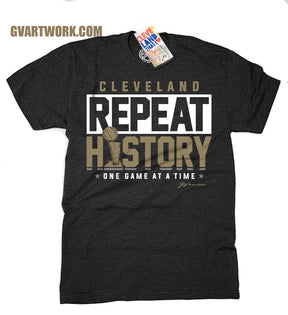 Repeat History - One Game at a Time T shirt