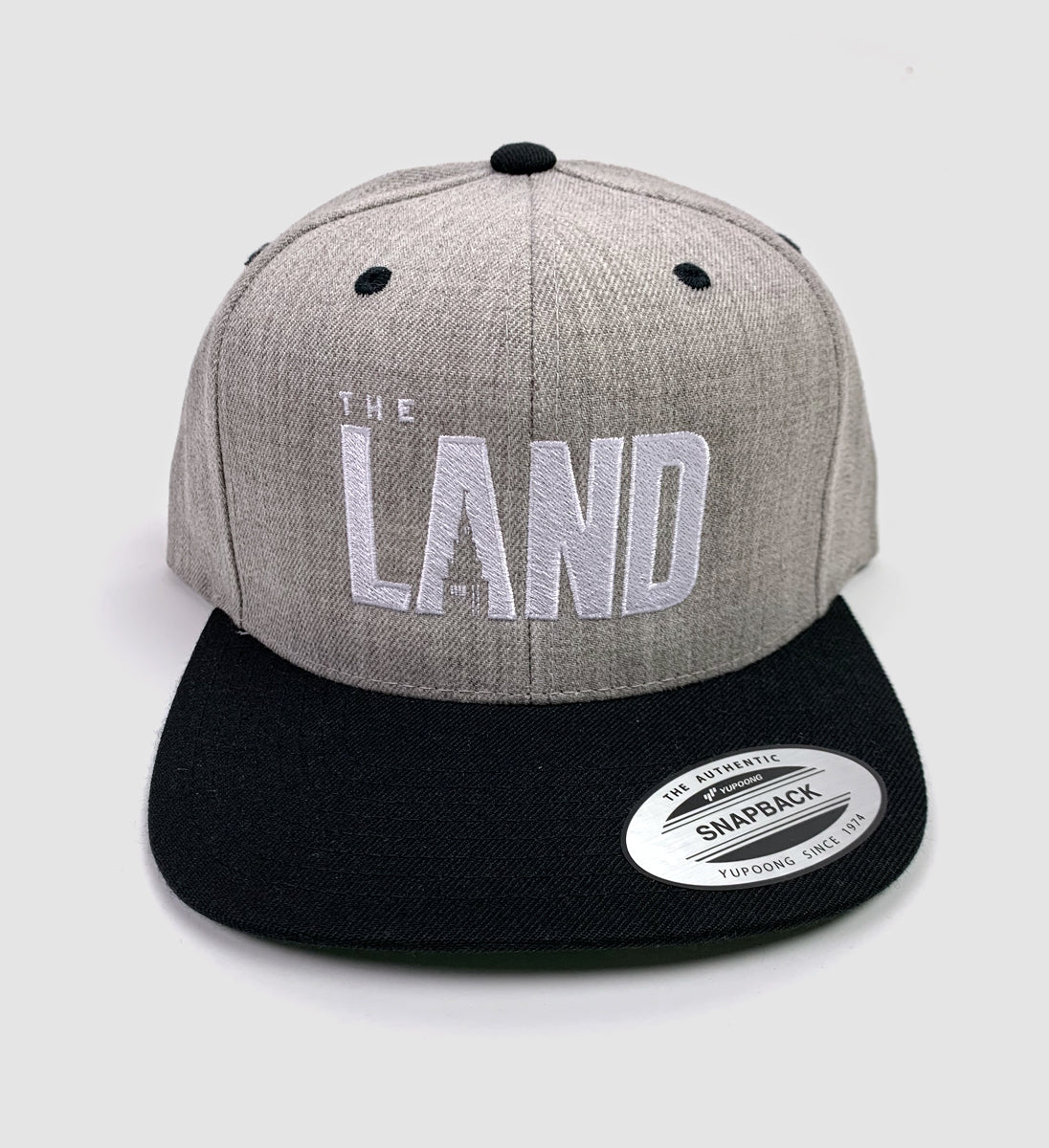 The Land Snap Back Hat Grey/Black