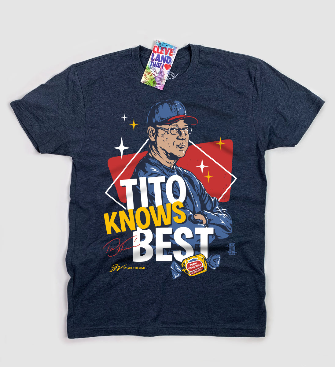 Tito Knows Best - Tito Francona T shirt