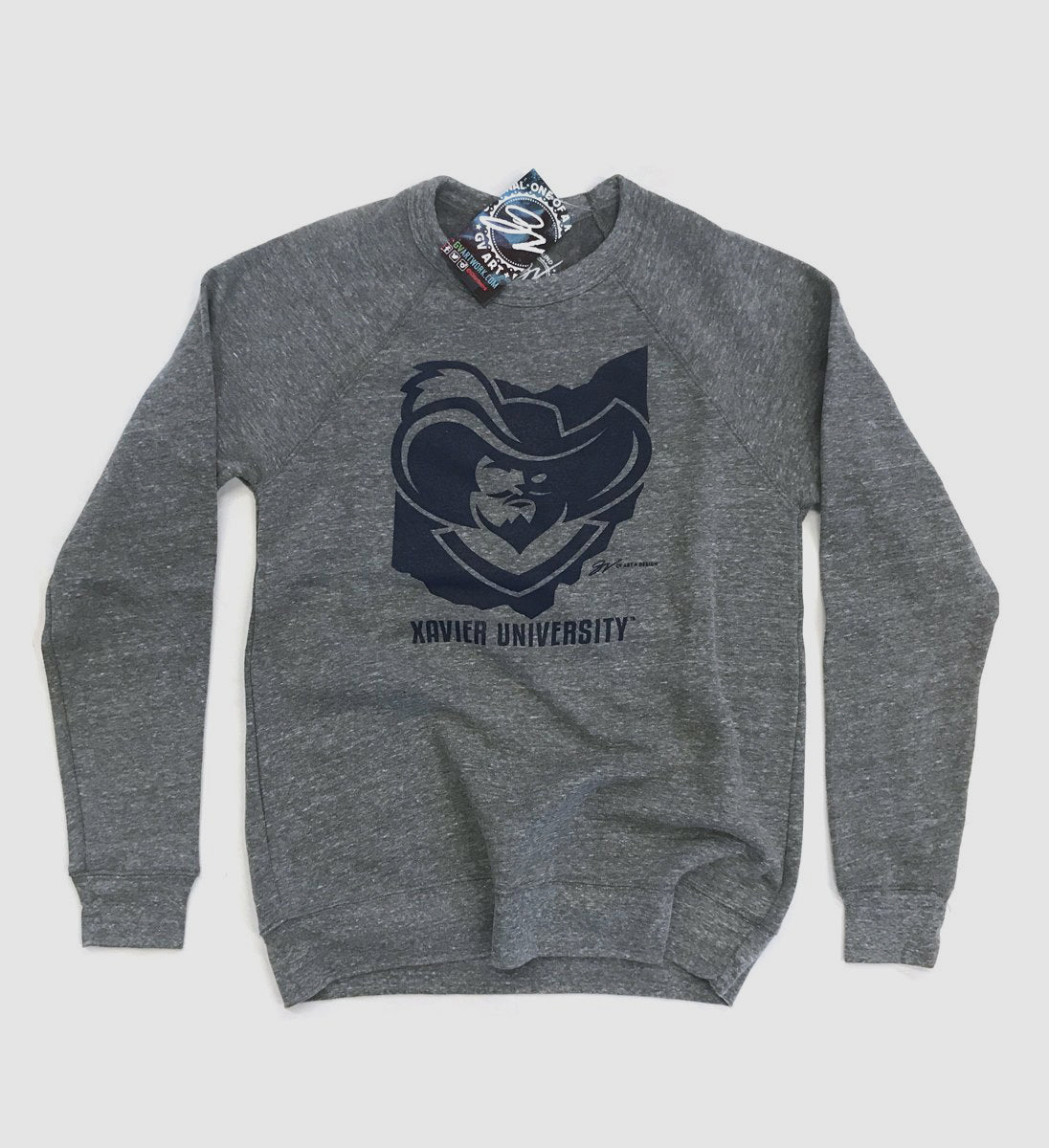 Xavier University "Ohio Musketeer" Unisex Crew Sweatshirt