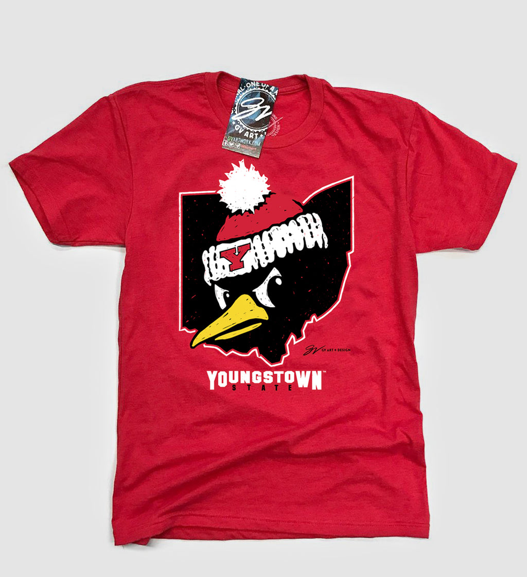 ウェア YASU Football Club S/S uniform #26 Youngstown State Ohio Penguin T shirt