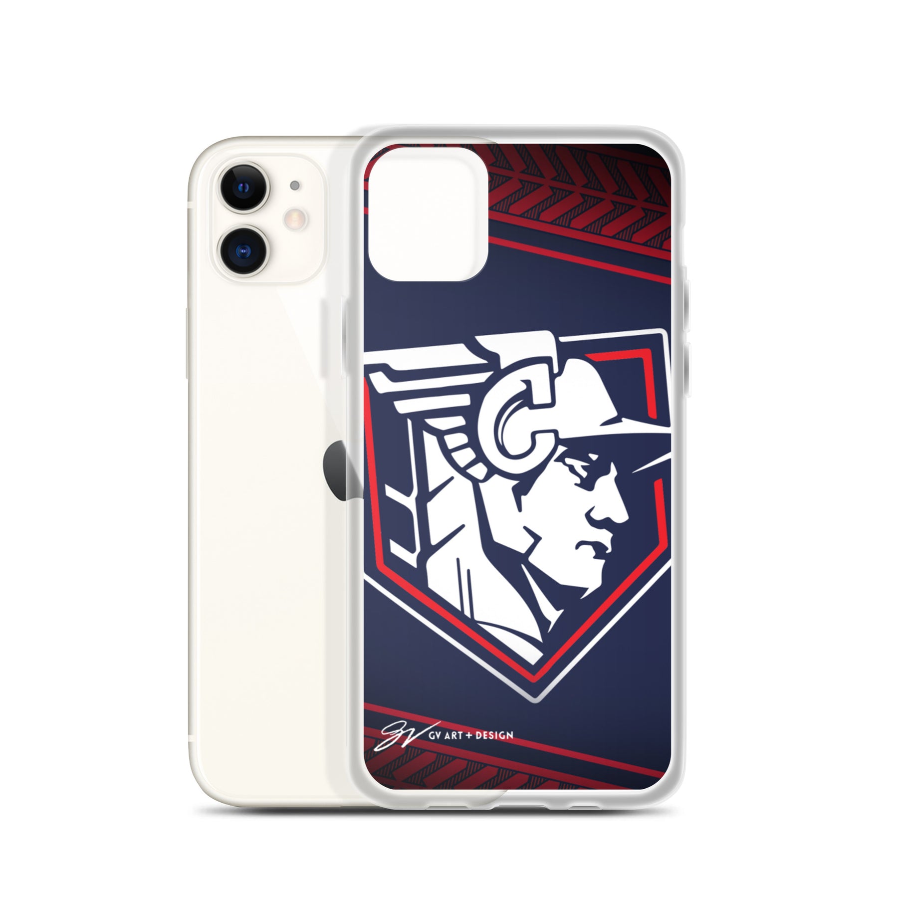 Cleveland Baseball Statue iPhone Case