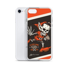 Cleveland Football For Life iPhone Case