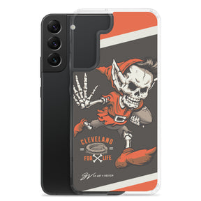 Cleveland Football For Life Samsung Case