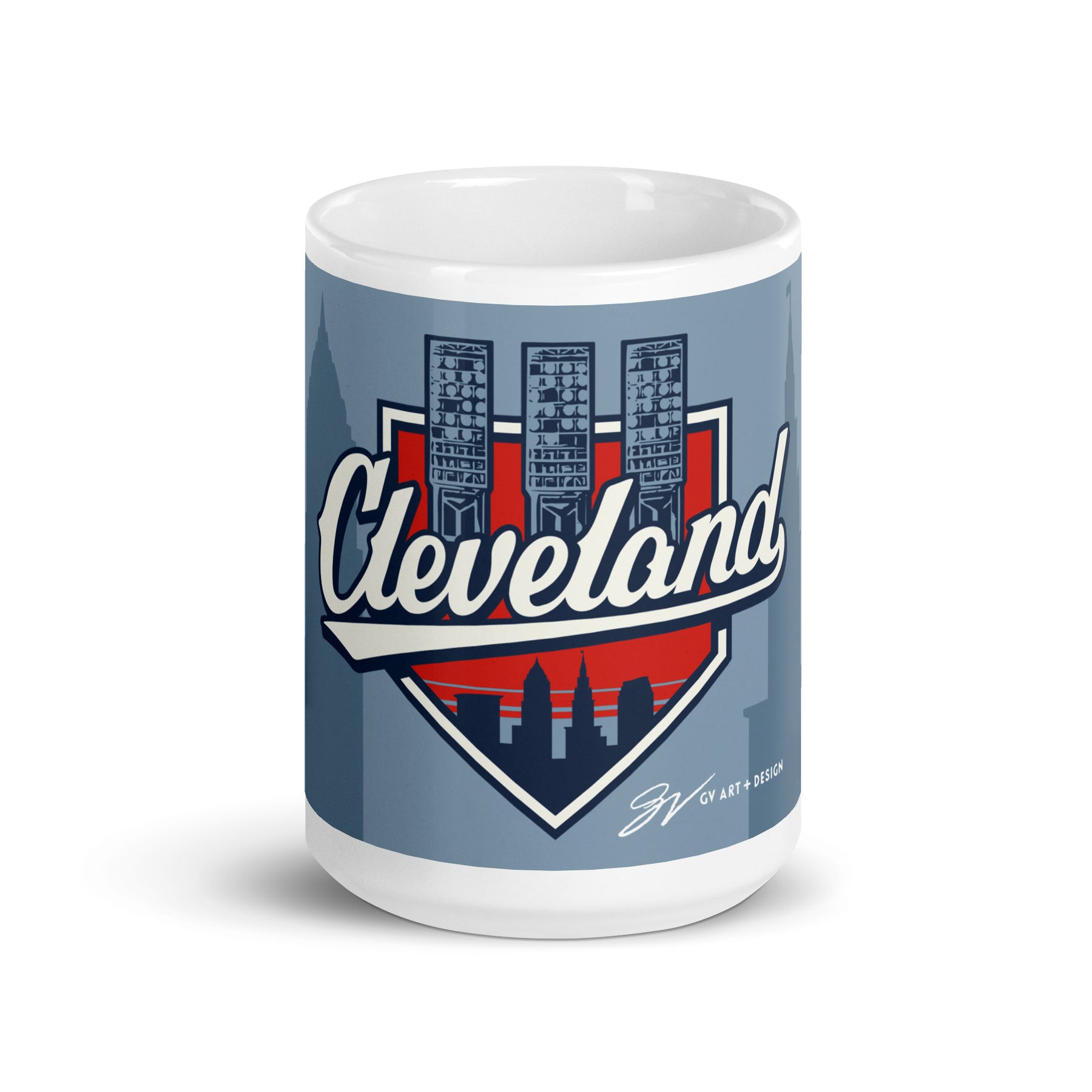 Cleveland Guardians Baseball Beer Mug